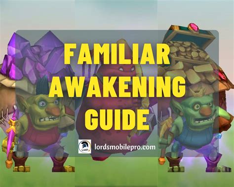 Familiar Awakening & Army Talents .